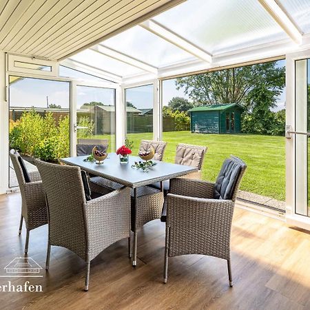 Landhaus Villa Suederhafen - Kleiner Luxus Nordstrand Eksteriør bilde